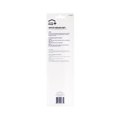 Home Plus No. 2/4/6 Round Artist Paint Brush Set