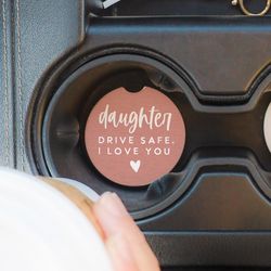 Sincere Surrounding Pink Drive Safe Coaster Ceramic 1 pk