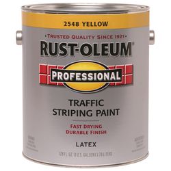 Rust-Oleum Professsional Yellow Traffic Striping Paint 1 gal