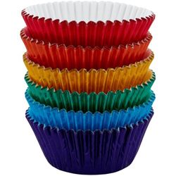 Wilton 2 in. Foil Baking Cups Multicolored 72 pc