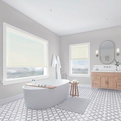 LEVOLOR Custom Classic Value Faux Wood 2 in. Blinds 36 in. W X 48 in. H White Cordless