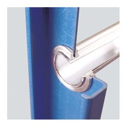 Werner 20 ft. H Fiberglass Extension Ladder Type I 250 lb. cap.