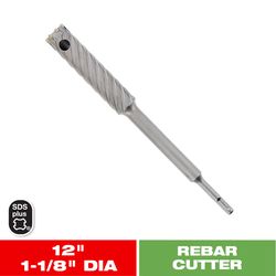 Diablo 1-1/8 in. X 12 in. L Carbide Rebar Cutter SDS-Plus Shank 1 pk