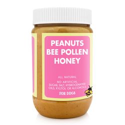 Buddy Budder Barkbistro Beehive Buzz Grain Free Peanut Butter For Dogs 17 oz 1 pk
