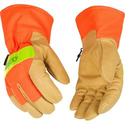 Kinco Men's Outdoor Hi-Viz Work Gloves Orange M 1 pair