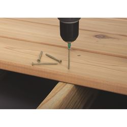 GRK Fasteners No. 10 X 4 in. L Star Climatek Coarse Wood Screws 50 pk