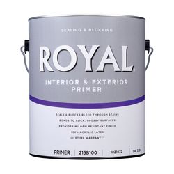 Royal Primer Flat Acrylic Latex Halt Sealing Primer 1 gal