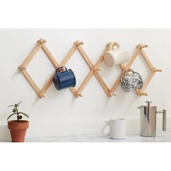 Fox Run 7 in. H X 3 in. L Wood Expandable Wall Rack