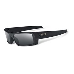 Oakley Gascan Sunglasses Unisex Matte Black Frame Gray Lens