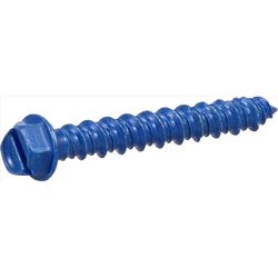 HILLMAN Tapper 1/4 in. D X 1.75 in. L Carbon Steel Hex Head Concrete Screw Anchor 100 pk