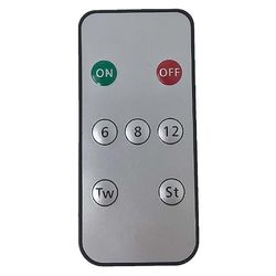 Celestial Lights Black/Gray no scent Scent Remote Control Candle Remote