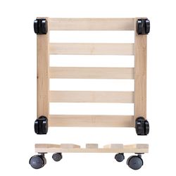 Wagner Tierra Garden 3.35 in. H Beige/Tan Wood Plant Stand