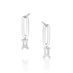 Montana Silversmiths Women's Modern Muse Crystal Earrings