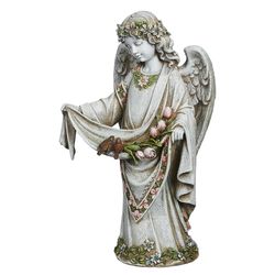 Roman Multicolored Polyresin 16.5 in. H Outdoor Decoration
