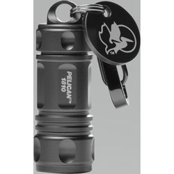 Pelican 16 lm Black LED Flashlight With Key Ring LR41 Battery