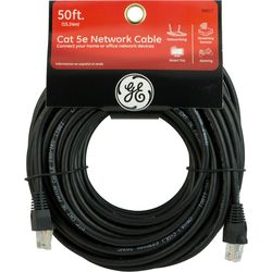 GE 50 ft. L Ethernet Cable HDMI