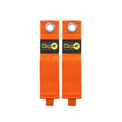 Wrap-It Heavy-Duty 2 in. W X 17 in. L Orange Storage Straps 50 lb 2 pk