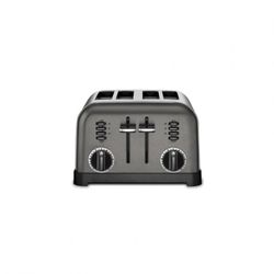 Cuisinart Stainless Steel Black/Silver 4 slot Toaster 7.5 in. H X 11.15 in. W X 10.65 in. D