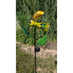 Marshall Home and Garden Assorted Metal 36 in. H Glowing Firefly Outdoor Garden Stake