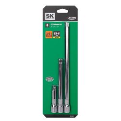 SK Tools Arrow Fastener 3/8 in. drive Extension Set 3 pc