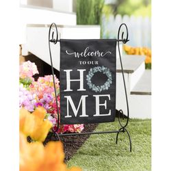 Evergreen Garden Flag 12.5 in. H X 18 in. L