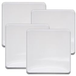 Range Kleen White Steel Burner Cover Set