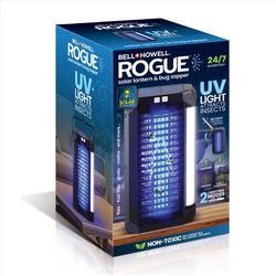 Bell & Howell Rogue Indoor and Outdoor Mosquito Zapper and Lantern 1500 ft² 2 W