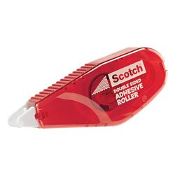 3M Scotch Red 312 in. L X 1/4 in. W Adhesive Roller