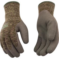Kinco Frost Breaker Men's Indoor/Outdoor Thermal Dipped Gloves Camouflage L 1 pair
