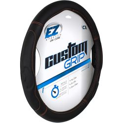 Custom Accessories Black Sport Steering Wheel Cover 1 pk
