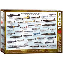 Eurographics WWII Aircraft Jigsaw Puzzles Multicolored 1000 pc