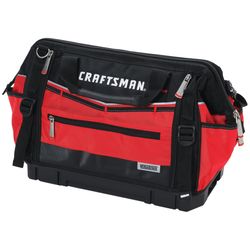 CRAFTSMAN VERSASTACK 8.5 in. W X 13.5 in. H Polyester Tool Bag 31 pocket Black/Red 1 pc