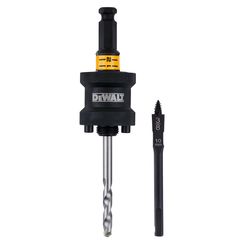 DEWALT Rapid Load 1-1/4 - 6-1/4 in. Steel Universal 1/2 in. D Hole Saw Arbor