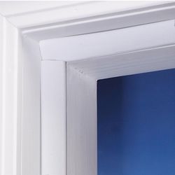 M-D Building Products White Rubber Top & Sides Door Seal For Door Jambs 81 in. L X 0.62 in.
