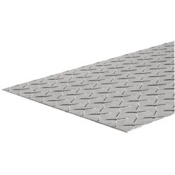SteelWorks 24 in. W Uncoated Steel Diamond Tread Plate