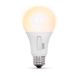 Feit A21 E26 (Medium) LED Bulb Adjustable White 100 Watt Equivalence 2 pk
