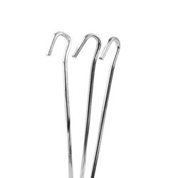Coghlan's Silver Skewer Pegs 8.625 in. H X 2.875 in. W X 7 in. L 6 pk