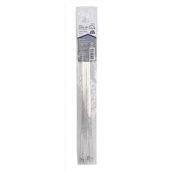 Home Plus 14 in. L Silver Ball Lock Cable Tie 5 pk