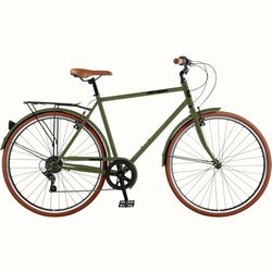 Retrospec Beaumont Unisex City Bicycle Matte Olive Drab