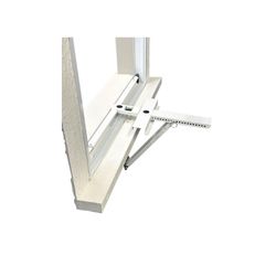 AC-Safe White Steel Mounting Support Bracket 23.45 in. L