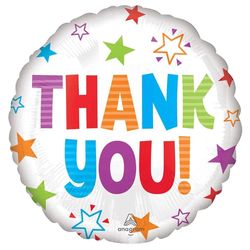 Anagram Balloons Thank You Foil Balloon 1 pk