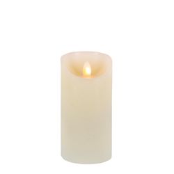 Gerson Everlasting Glow Bisque No Scent Flameless Pillar Candle