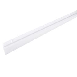 M-D Building Products White Aluminum Sweep For Doors 36 in. L X 1.38 in.
