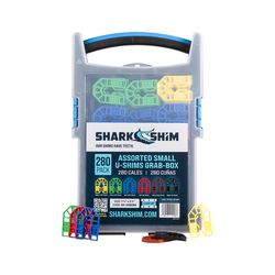 Shark Shim Broadfix 1.7 in. W X 2.17 in. L Hard Plastic Small U Shims 280 pk