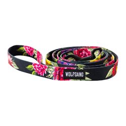 Wolfgang DarkFloral Polyester Dog Leash Large