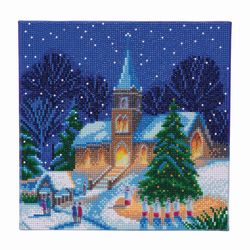 Crystal Art Craft Buddy Christmas Carols Craft Framed Kit Multicolored