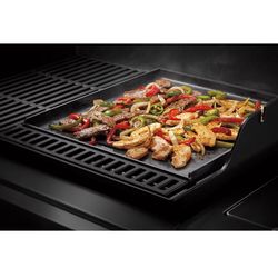 Weber Crafted Rust-Resistant Griddle Insert Carbon Steel Grill Top Griddle 16.3 in. L X 16 in. W 1 p