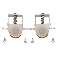 Ace Silver/White Aluminum Roller Assembly 2 pc