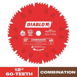 Diablo 12 in. D X 1 in. TiCo Hi-Density Carbide Circular Saw Blade 60 teeth 1 pk