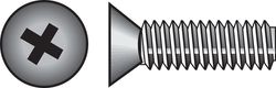 HILLMAN No. 1/4-20 Ga. X 1-1/2 in. L Phillips Flat Head Stainless Steel Machine Screws 100 pk